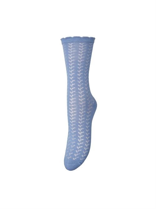 BECK SØNDERGAARD STRØMPER, LEOFA COTTA SOCK, WINDWARD BLUE