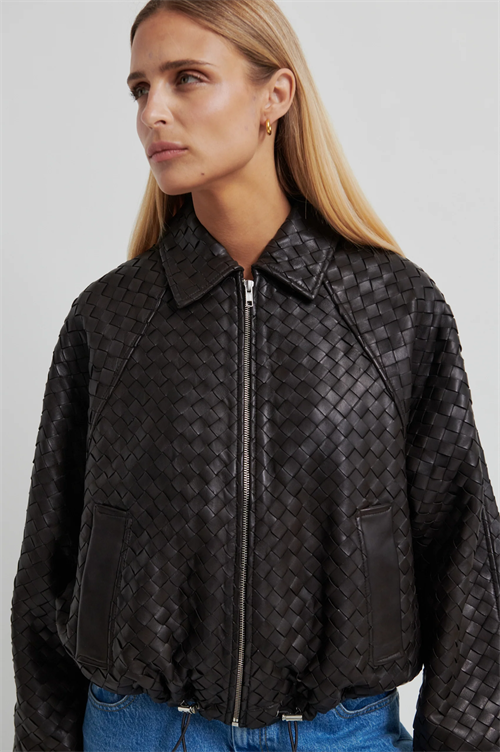 SECOND FEMALE LÆDERJAKKE, VERMONT LEATHER JACKET, CHOCOLATE TORT