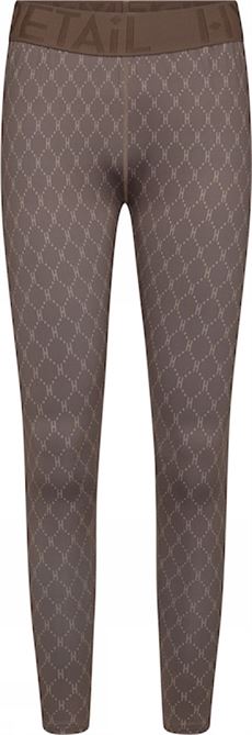 HYPE THE DETAIL LEGGINGS, PRINTED LEGGINGS, BRUN