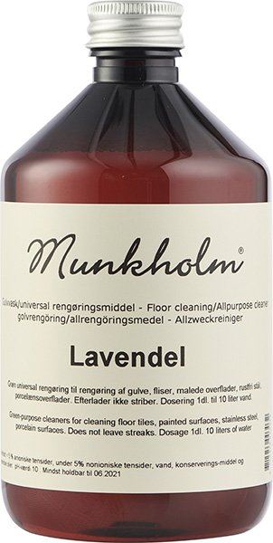 MUNKHOLM UNIVERSAL, GULVVASK RENGØRINGSMIDDEL, LAVENDEL