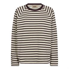 MOS MOSH SWEATSHIRT, MMLIDY O-LS SWEATSHIRT, FUDGE