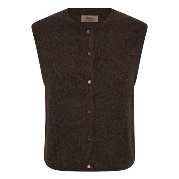 MOS MOSH VEST, MMALMINE THORA KNIT VEST, DELICIOSO