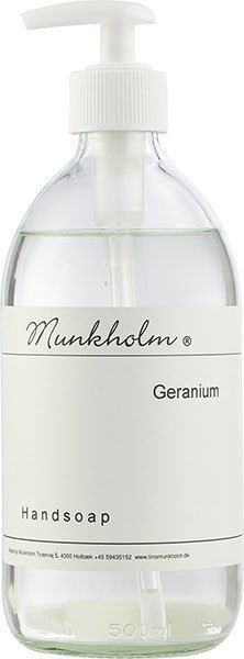 MUNKHOLM FLYDENDE SÆBE, GERANIUM 