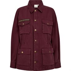 DEPECHE JAKKE, LILLYDE JACKET, BURGUNDY