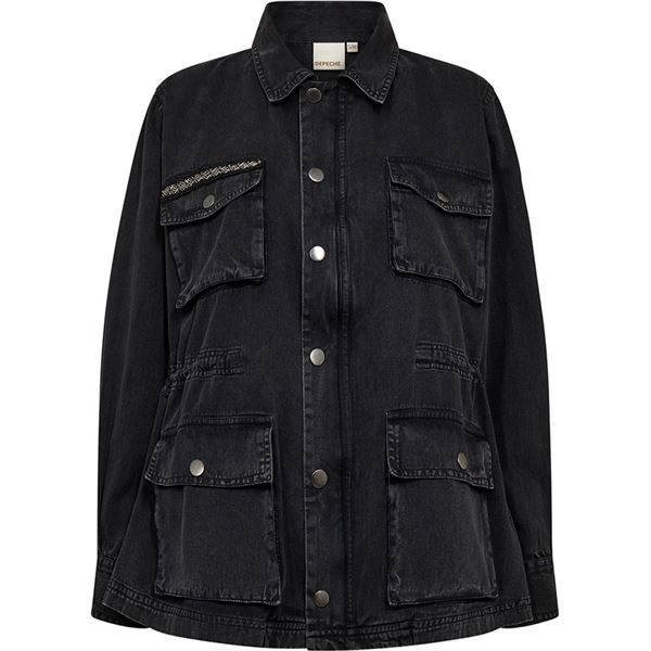 DEPECHE JAKKE, LOUISADE JACKET, BLACK