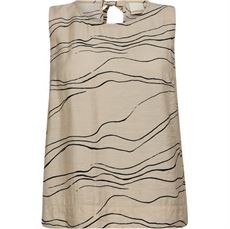 DEPECHE TOP, EVYDE TOP, CREAM GRAPHIC