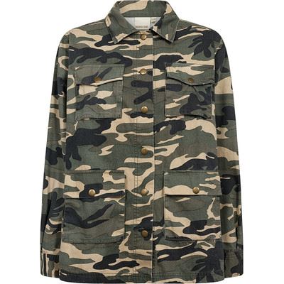 DEPECHE JAKKE, PACYDE CAMO JACKET, KHAKI PRINTED
