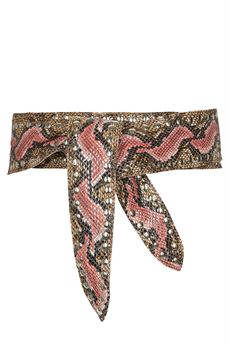 CO'COUTURE BÆLTE,  FUNKY GEORGIA SNAKE, SLANGE