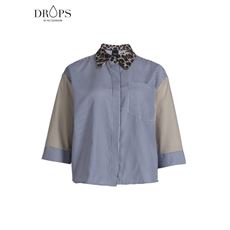NÜ DENMARK SKJORTE, ZEE SHIRTX, BLUE MIX