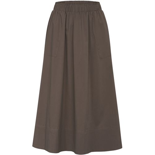 LA ROUGE NEDERDEL, VILMA SKIRT, BROWN