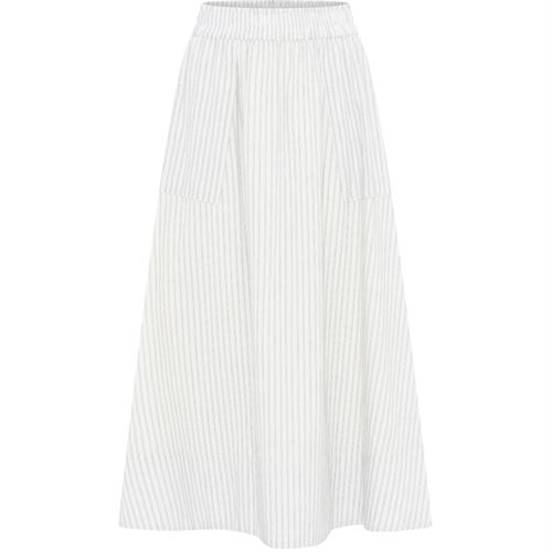 LA ROUGE NEDERDEL, STINNA SKIRT, BLUE/WHITE