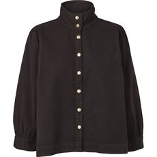 PREPAIR BLUSE, FIGGA BLOUSE, COFFEE