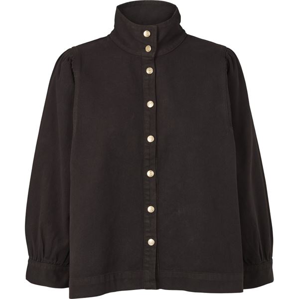 PREPAIR BLUSE, FIGGA BLOUSE, COFFEE