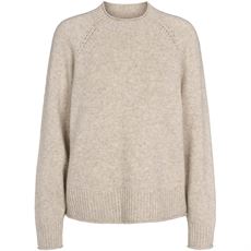 ESMÉ STUDIOS STRIK, ESELIDA RAGLAN KNIT, SAND MELANGE