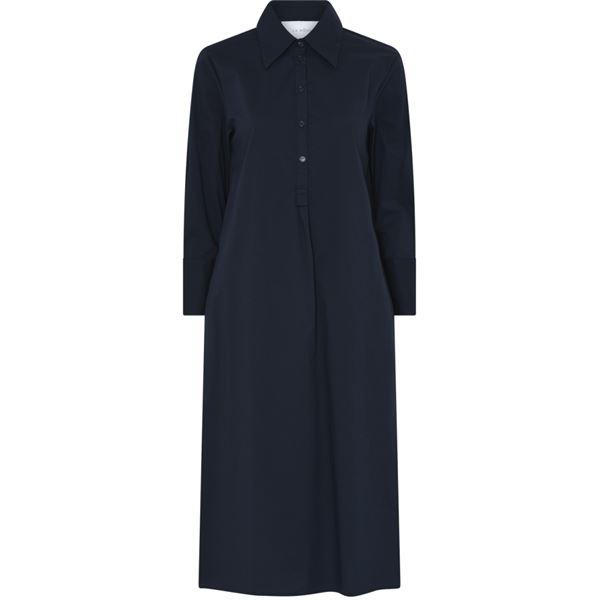 LA ROUGE KJOLE, KAMILLA SHIRT/DRESS, NAVY