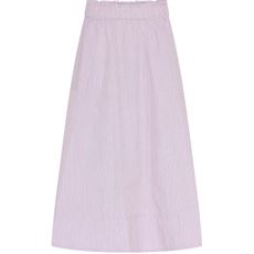 LA ROUGE NEDERDEL, SILJE SKIRT, RED STRIPE