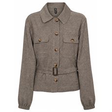 PREPAIR JAKKE, ALLIE JACKET, LATTE MELANGE