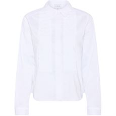 LA ROUGE SKJORTE, LINE SHIRT, WHITE