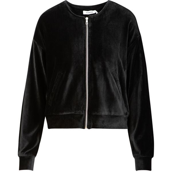 COSTER COPENHAGEN PUFFER, FLØJL LYNLÅS PUFFER, BLACK
