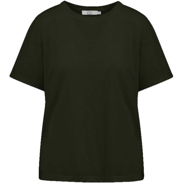 CC HEART ❤️ T-SHIRT, BASIS REGULAR T-SHIRT, HUNTER GREEN