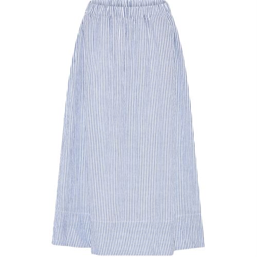 LA ROUGE NEDERDEL, LOU SKIRT, BLUE STRIPE