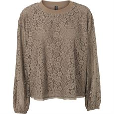 PREPAIR BLUSE, CLAIRE BLOUSE, COFFEE LATTE