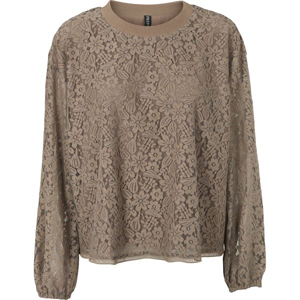 PREPAIR BLUSE, CLAIRE BLOUSE, COFFEE LATTE
