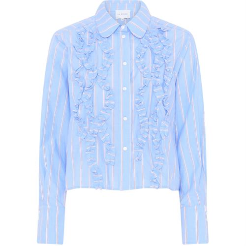 LA ROUGE SKJORTE, CINDY SHIRT, BLUE STRIPE