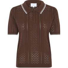 LA ROUGE POLO, ALMA POLO, BROWN