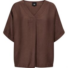 NÜ DENMARK BLUSE, CINDA BLOUSE, BROWN