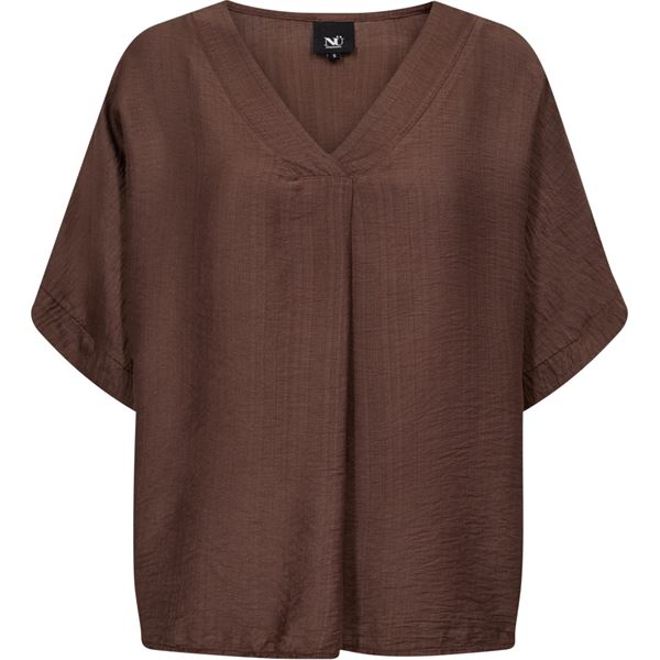 NÜ DENMARK BLUSE, CINDA BLOUSE, BROWN