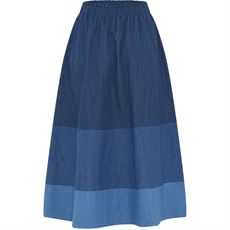LA ROUGE NEDERDEL, VITA SKIRT, DENIM