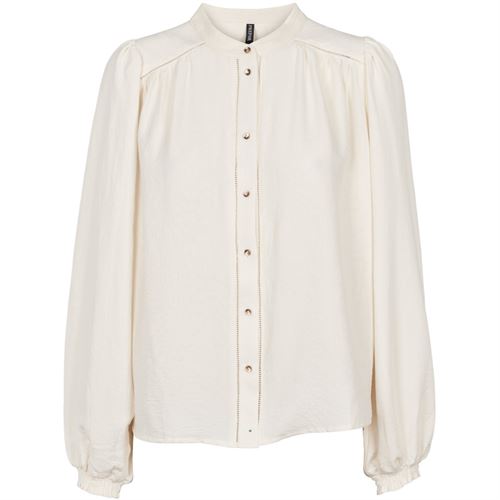 PREPAIR BLUSE, JASMIN BLOUSE, OFF WHITE