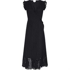 LA ROUGE KJOLE, STINE DRESS, BLACK