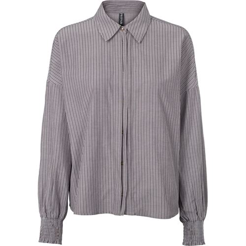 PREPAIR BLUSE, LILI BLOUSE, GREY BROWN