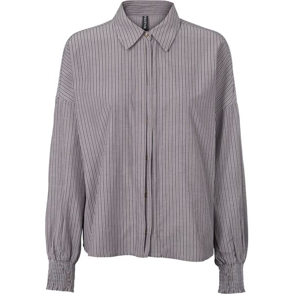 PREPAIR BLUSE, LILI BLOUSE, GREY BROWN