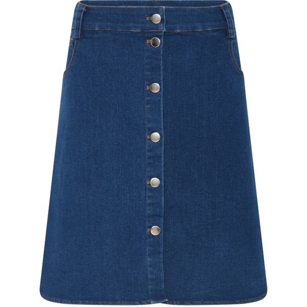 LA ROUGE NEDERDEL, KARA SKIRT, DENIM