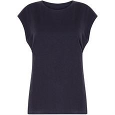 CC HEART ❤️ T-SHIRT, BASIS ROUND NECK T-SHIRT, NIGHT SKY BLUE