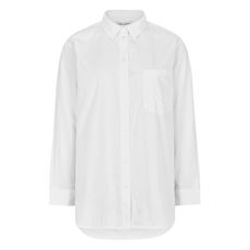 ESMÉ STUDIOS SKJORTE, ESRUSSO SHIRT, WHITE