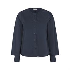 ESMÉ STUDIOS SKJORTE, ESRIMMI BLOUSE, BLUE NIGHTS