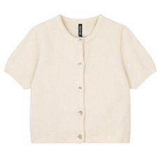 PREPAIR CARDIGAN, HYACINTH KNIT CARDIGAN, OFF WHITE