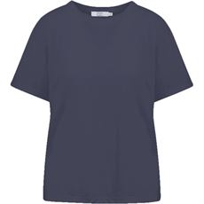 CC HEART ❤️ T-SHIRT, BASIS REGULAR T-SHIRT, NIGHT SKY BLUE