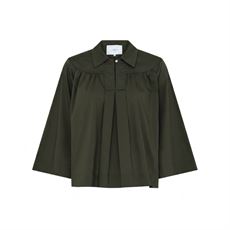 LA ROUGE SKJORTE, VILMA SHIRT, ARMY GREEN