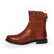 COPENHAGEN SHOES ANKELSTØVLER, MARGARET, COGNAC