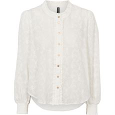 PREPAIR SKJORTE, DANIA BLOUSE, OFF WHITE