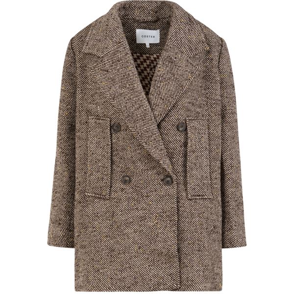 COSTER COPENHAGEN ULDJAKKE, GRAPHIV TWEED