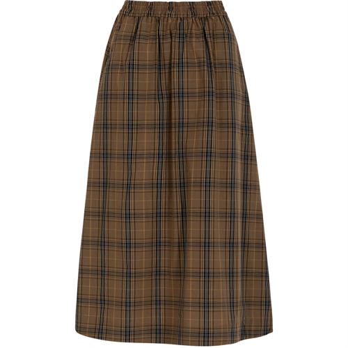 CC HEART ❤️ NEDERDEL, ALIA LONG SKIRT, GOLDEN BROWN