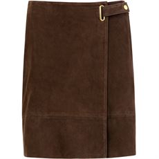 COSTER COPENHAGEN NEDERDEL, SUEDE NEDERDEL, WARM BROWN
