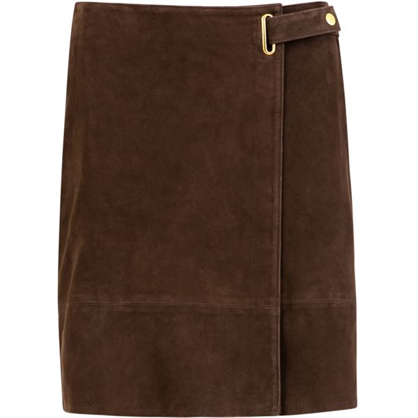 COSTER COPENHAGEN NEDERDEL, SUEDE NEDERDEL, WARM BROWN
