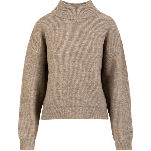 CC HEART ❤️ STRIK, EMMA TURTLENECK KNIT, GOLDEN BROWN